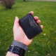 Lietuviška minimalistinė odinė kortelių piniginė MP3K3 Juoda