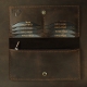 10 x 20 cm D1 Lietuviška odinė rankų darbo didelė piniginė su su Vyčiu D1K8 Tamsiai ruda