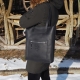 Lietuviška moteriška odinė rankų darbo rankinė su Vyčiu MKR1