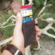 10 x 7,5 cm Modernus Lietuviškas iššokančių kortelių odinis dėklas piniginė su RFID apsauga su Vyčiu IK1 iššokančios kortelės