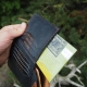 10 x 13 cm Lietuviška vyriška odinė piniginė su Vyčiu P13K4K