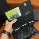 22 x 12,5 cm Moderni Lietuviška odinė Delninė Piniginė su 3 x RFID automatiniais kortelių dėklais IK22x12k1m2Zp2uS Delninė
