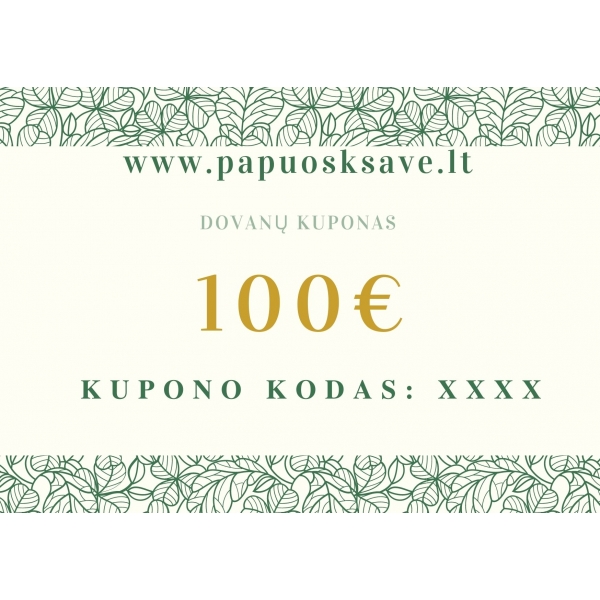 Dovanų Kuponas 100€