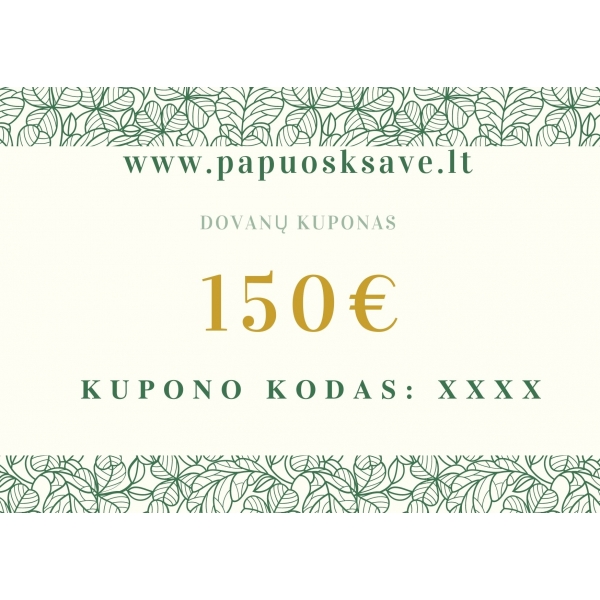 Dovanų Kuponas 150€