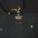 13 x 6 cm Lietuviška odinė raktinė su Vyčiu R13x6r4s1 Su Vyčiu, odinis dėklas raktams