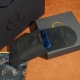 16 x 9 cm Odos Guru Lietuviškas odinis telefono dėklas ant diržo užsegamas su magnetais TD3v2 Juodas telefono dėklas