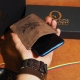 Odos Guru Lietuviškas odinis telefono dėklas su zodiako ženklu TD1 telefono dėklai, Huawei samsung iphone