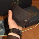 Lietuviška vyriška odinė piniginė P13K4KS2 Popierinių kupiūrų skyrius užsegamas užtrauktuku, Dėžutės tipo centinė