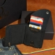 11 x 9 cm Jautis IK3MV2 Moderni Lietuviška odinė piniginė su RFID iššokančių kortelių dėklu IK11x9mZp1uS