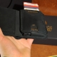 11 x 9 cm Jautis IK3MV2 Moderni Lietuviška odinė piniginė su RFID iššokančių kortelių dėklu IK11x9mZp1uS