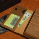 22 x 12,5 cm Moderni Lietuviška odinė Delninė Piniginė su 3 x RFID automatiniais kortelių dėklais IK22x12k1m2Zp3uS Delninė