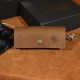 13 x 6 cm Lietuviška odinė raktinė su Saulės įspaudu R13x6r4s1 odinis dėklas raktams