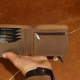 10 x 13 cm Lietuviška vyriška odinė piniginė su Vyčiu K4mZ