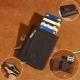 10,5 x 9 cm Avinas V11v2 Su magnetais, Moderni Lietuviška odinė piniginė su RFID iššokančių kortelių dėklu, su Avinu IK1mZK4uS