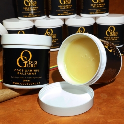 Odos gaminių balzamas su bičių vašku ir avokadų aliejumi odos gaminių priežiūrai 250 ml - Natūralios odos atnaujinimo priemonė