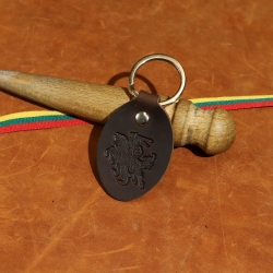 5 x 3,5 cm Vytis - Odinis raktų pakabukas su Vyčio spaudu OP41
