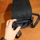 20 x 16 cm Lietuviška vyriška odinė rankinė per petį - Natūralios odos juoda vyriška rankinė per petį Pagaminta Lietuvoje