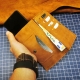 17,5 x 9,5 cm Telefono dėklas Piniginė - Rankų darbo odinis telefono dėklas TD10 telefono dėklai, Apple iPhone Huawei samsung