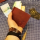 9 x 12,5 cm Lietuviška odinė piniginė su Vyčiu, su segtuku, segtukas pinigams
